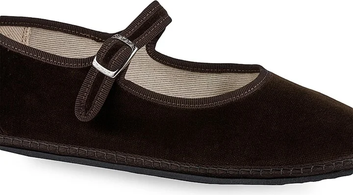 Women's Timeless Velvet Mary Janes - Amerigo - Size 5 - Image 3