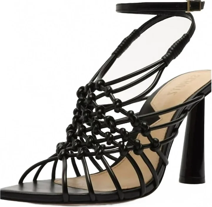 Women's Tinah Strappy Heel In Black