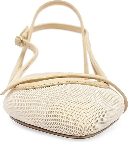 Women's Tita Mesh Slingback Flats - Creamy - Size 7 - Image 5