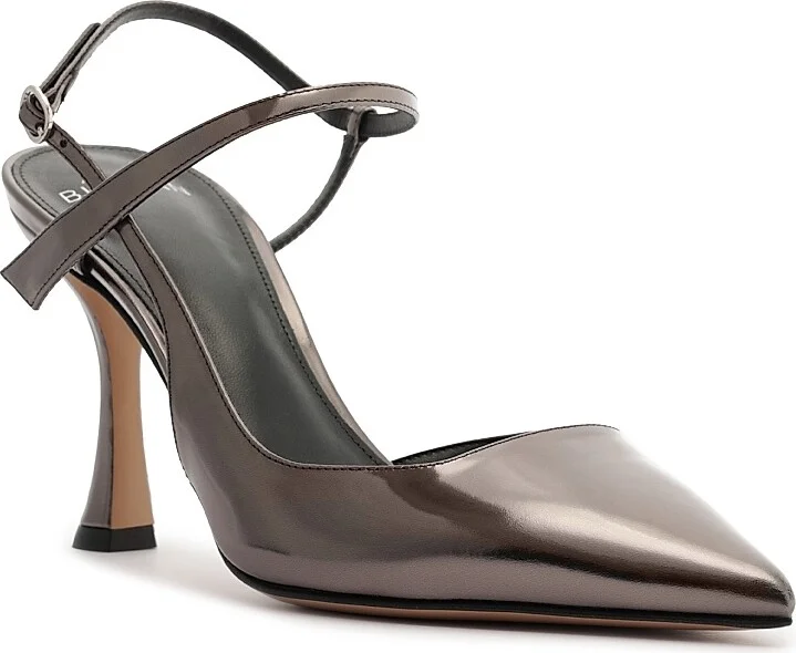 Women's Tita Wrap 85MM Patent Leather Pumps - Grafite - Size 6 - Image 2