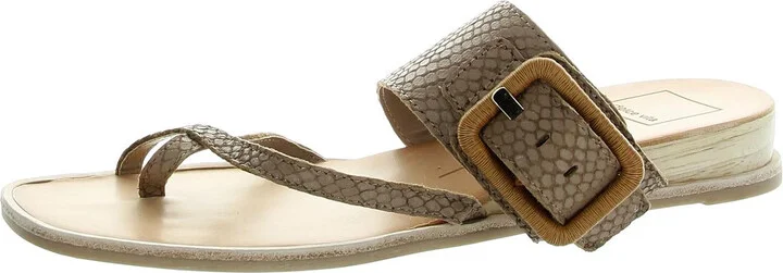 Womens Toe Loop Flip-Flops