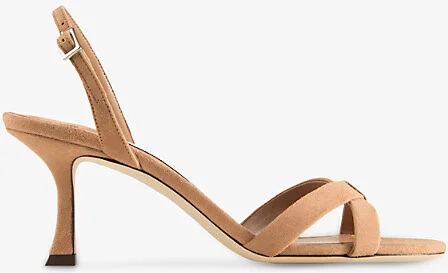 Womens Toffee Elsy 70 Suede Heeled Sandals Eur 41.5 / 8.5 Uk Women