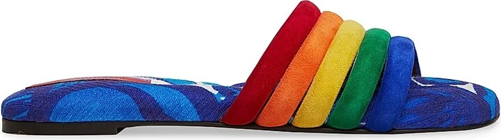 Women's Tones Slides - Anemone Blue - Size 6 Sandals