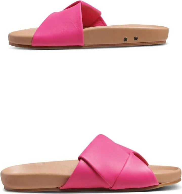 Women's Tori Slide Sandal In Azalea And Beach