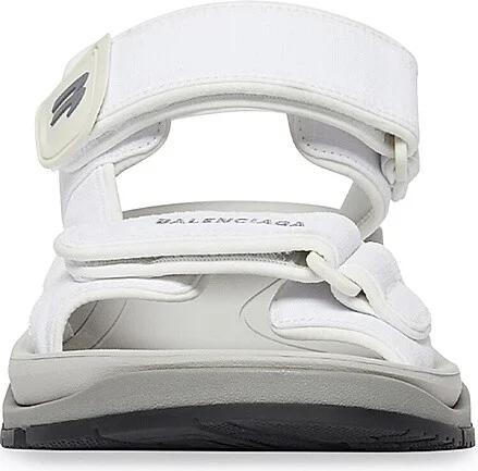 Women's Tourist Sandals - Black White Grey - Size 6 - Image 3