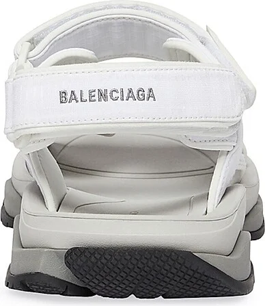 Women's Tourist Sandals - Black White Grey - Size 6 - Image 7
