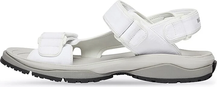 Women's Tourist Sandals - Black White Grey - Size 6 - Image 8