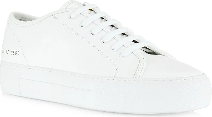 Women's Tournament Low-Top Super Platform Sneakers - White - Size 7 - Image 2