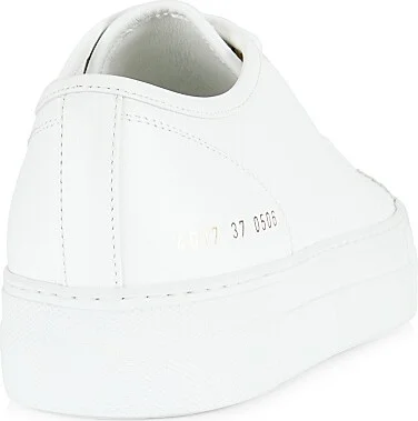 Women's Tournament Low-Top Super Platform Sneakers - White - Size 7 - Image 3