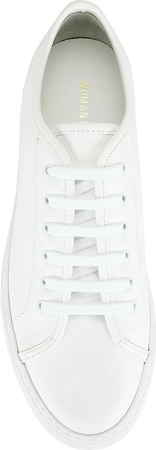 Women's Tournament Low-Top Super Platform Sneakers - White - Size 7 - Image 5