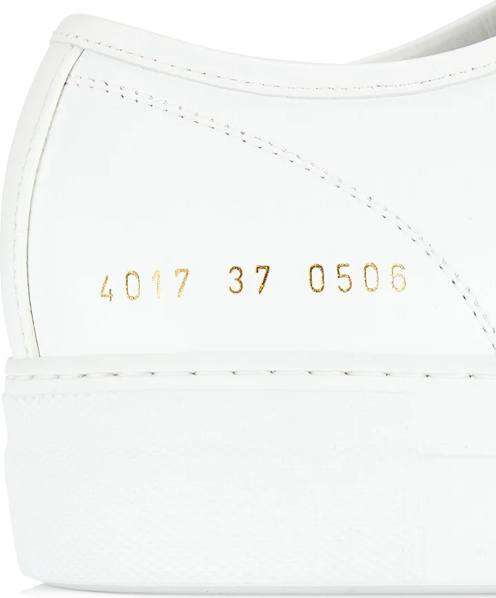 Women's Tournament Low-Top Super Platform Sneakers - White - Size 7 - Image 6