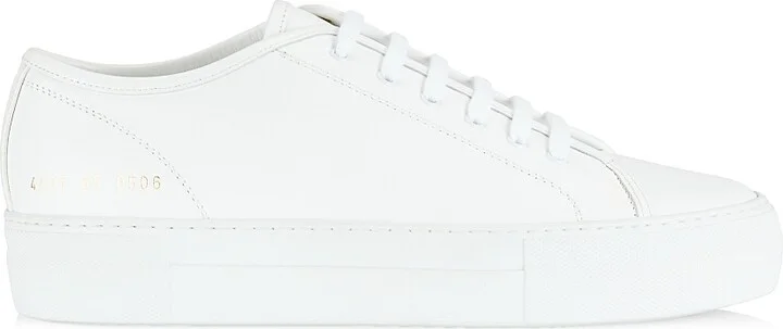 Women's Tournament Low-Top Super Platform Sneakers - White - Size 7