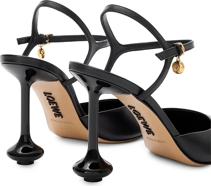 Women's Toy 90MM Ankle Strap Pumps - Black - Size 6 - Image 4