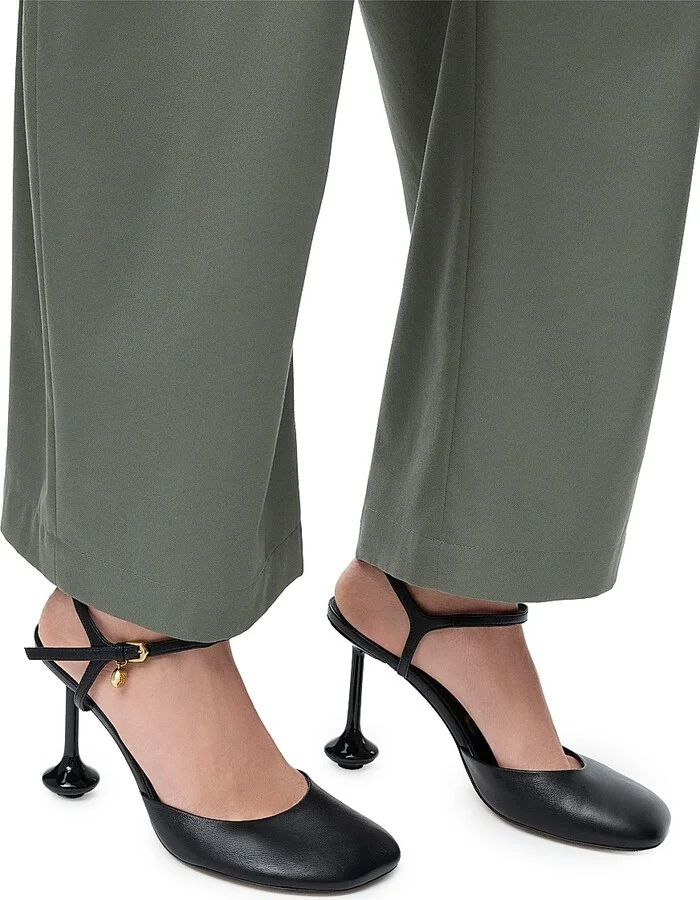 Women's Toy 90MM Ankle Strap Pumps - Black - Size 6 - Image 5