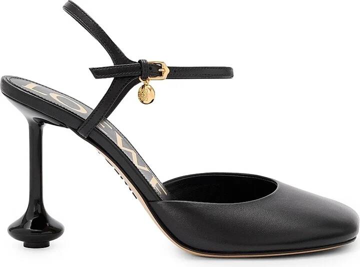 Women's Toy 90MM Ankle Strap Pumps - Black - Size 6