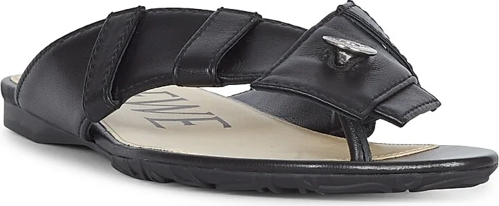 Women's Toy Panta Leather Sandals - Black - Size 6 - Image 2