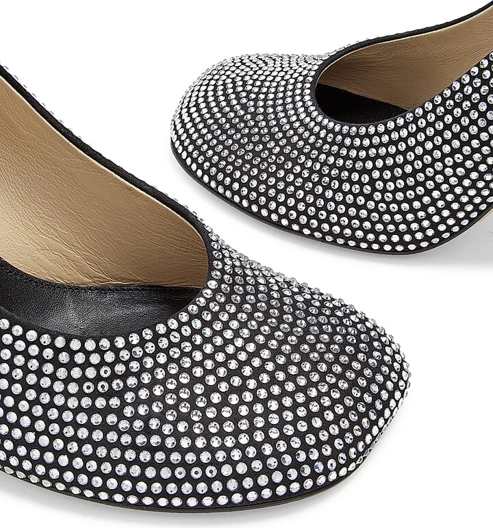 Women's Toy Strass 90MM Pumps - Black - Size 6 - Image 6