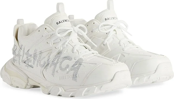 Women's Track Nail Polish Sneakers - White - Size 6 - Image 2