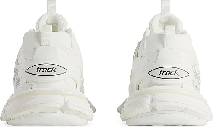 Women's Track Nail Polish Sneakers - White - Size 6 - Image 5