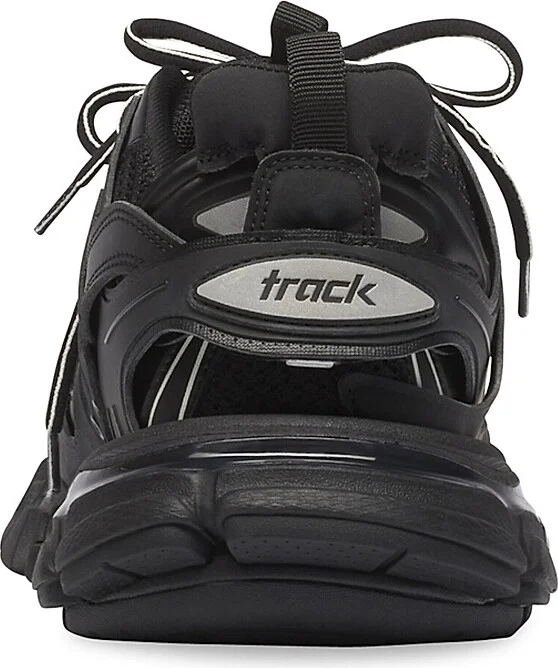 Women's Track Sneakers - Black - Size 7 - Image 4