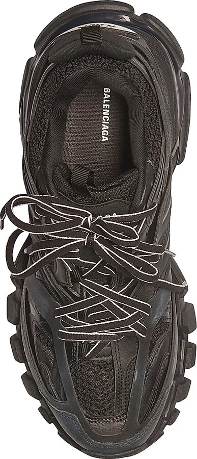 Women's Track Sneakers - Black - Size 7 - Image 5