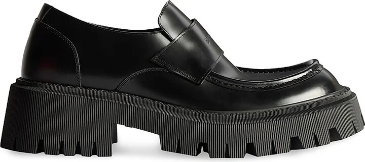 Women's Tractor Loafers - Black - Size 5