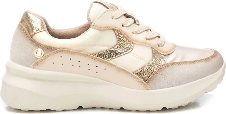 Women's Trainer Sneakers In Beige