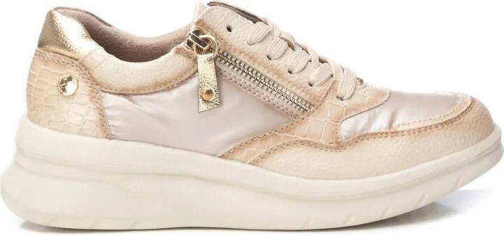 Women's Trainer Sneakers In Beige