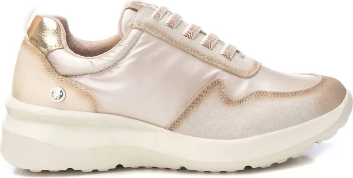 Women's Trainer Sneakers In Beige