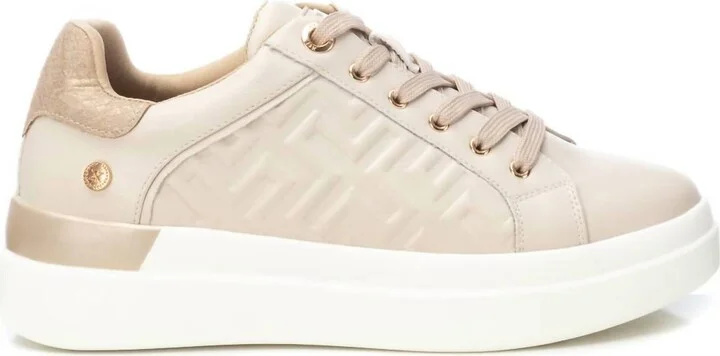 Women's Trainer Sneakers In Beige