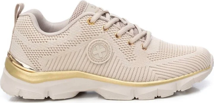 Women's Trainer Sneakers In Beige