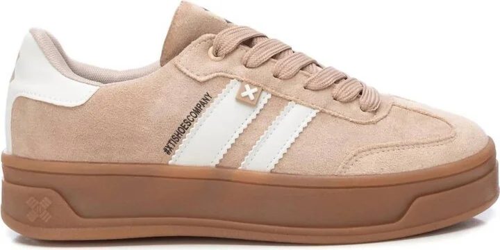 Women's Trainer Sneakers In Beige