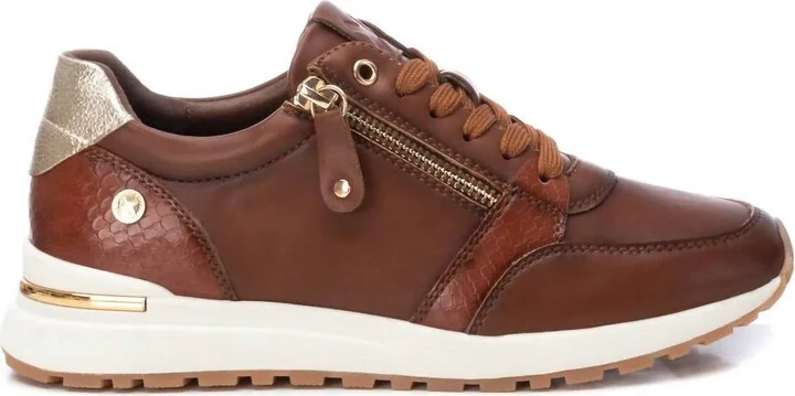 Women's Trainer Sneakers In Camel