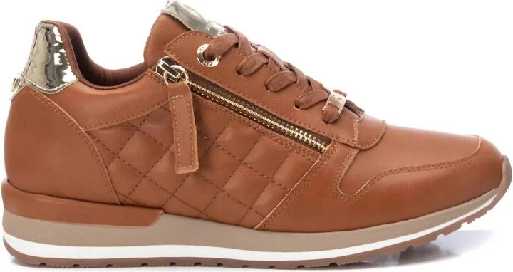 Women's Trainer Sneakers In Camel