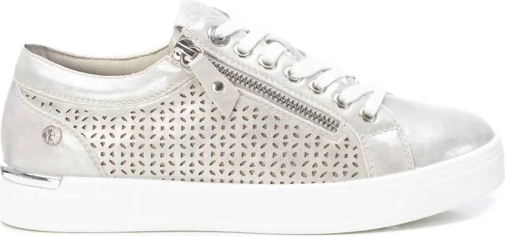 Women's Trainer Sneakers In Silver