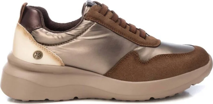 Women's Trainer Sneakers In Taupe