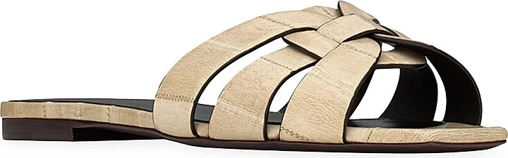 Women's Tribute Mules in Eel - Ivory - Size 5.5 - Image 2