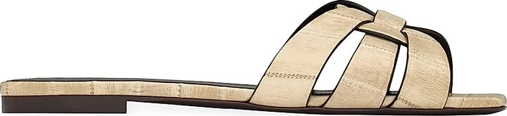 Women's Tribute Mules in Eel - Ivory - Size 5.5