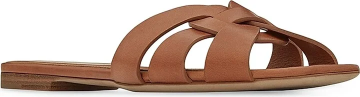 Women's Tribute Mules in Smooth Leather - Nero - Size 5 - Image 7