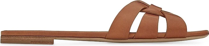 Women's Tribute Mules in Smooth Leather - Nero - Size 5 - Image 8