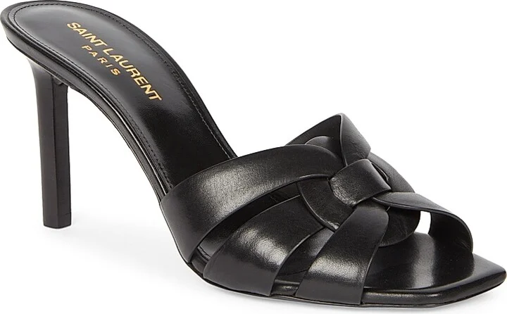 Women's Tribute Mules In Smooth Leather - New Papaya - Size 4 - Image 5
