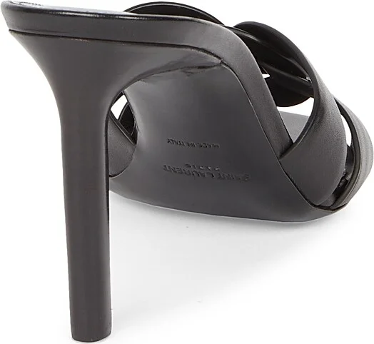 Women's Tribute Mules In Smooth Leather - New Papaya - Size 4 - Image 6