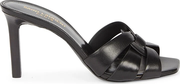 Women's Tribute Mules In Smooth Leather - New Papaya - Size 4 - Image 7