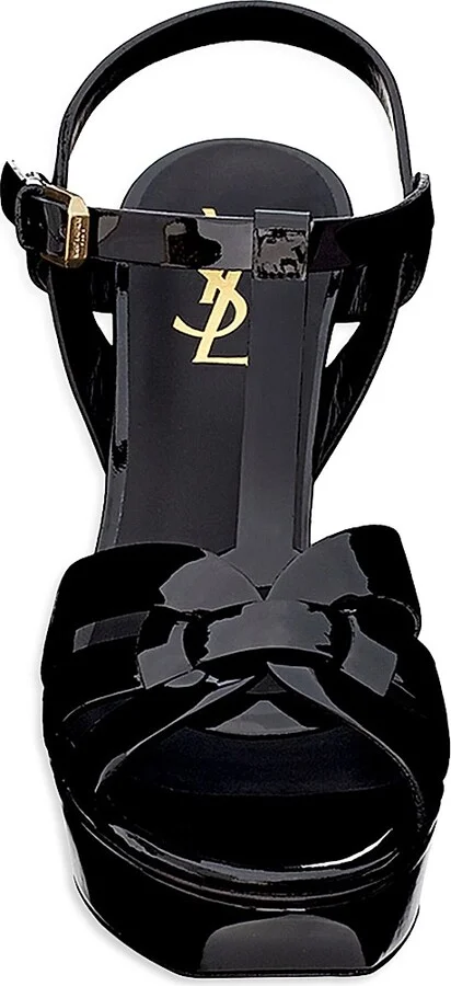 Women's Tribute Platform Sandals in Patent Leather - Beige - Size 6 - Image 6