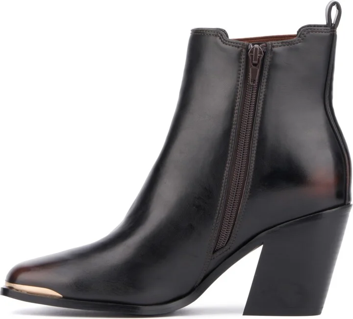 Women's Trine Flared Heel Ankle Boot - Image 3