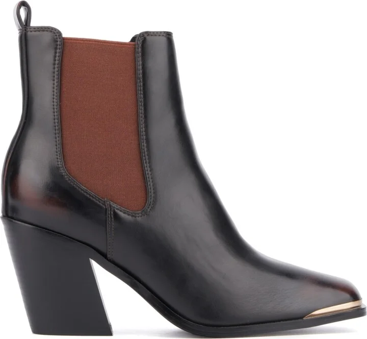 Women's Trine Flared Heel Ankle Boot - Image 4