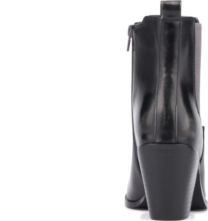 Women's Trine Flared Heel Ankle Boot - Image 7