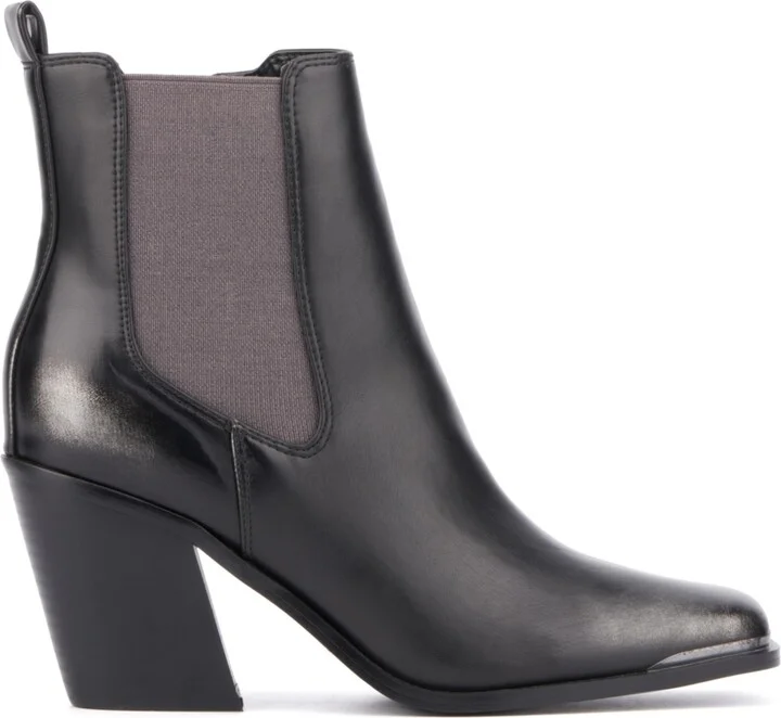 Women's Trine Flared Heel Ankle Boot - Image 10