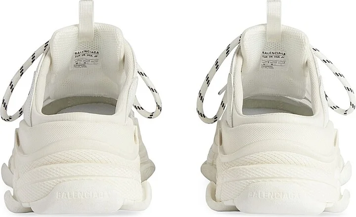 Women's Triple S Mules - White - Size 6 - Image 3