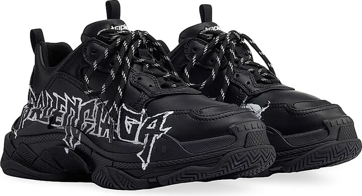 Women's Triple S Sneakers in DIY Metal - Off White - Size 6 - Image 7